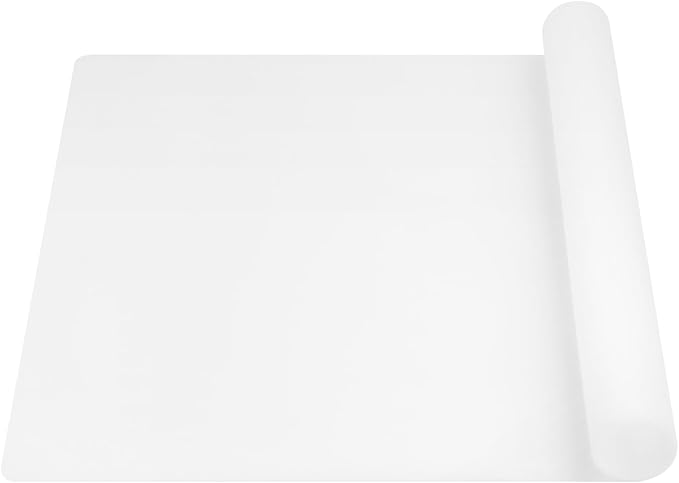 Cuttte 23.62" x 15.75" Large Silicone Mats for Kitchen Counter 1PCS | Heat Resistant Mats for Countertop, Anti-slip Quartz Countertop Protector for Air Fryers Coffee Pots Baking, Dishwasher Safe
