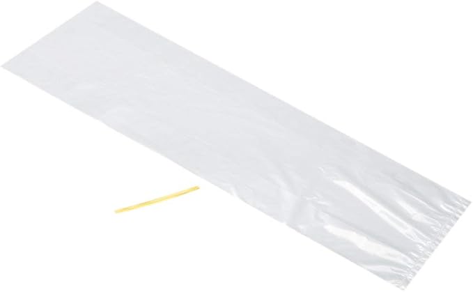 200 Count Belinlen Bread Loaf Bags With Free Twist Ties (200 Pack)