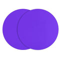 Silicone Microwave Mat 12 Inch, Non Stick Turntable Safe Baking Mat for Kitchen, Multi Purpose Heat Resistant Oven Mat, Trivet Mat, Placemat 2 Pack(Purple)