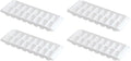 Ice Tray Easy Release White Ice Cube Trays, 16 Cube (Pack of 4) (2867-WHT-2)