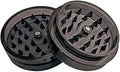 Acrylic 2pc Grinder with Magnet Smoke Color