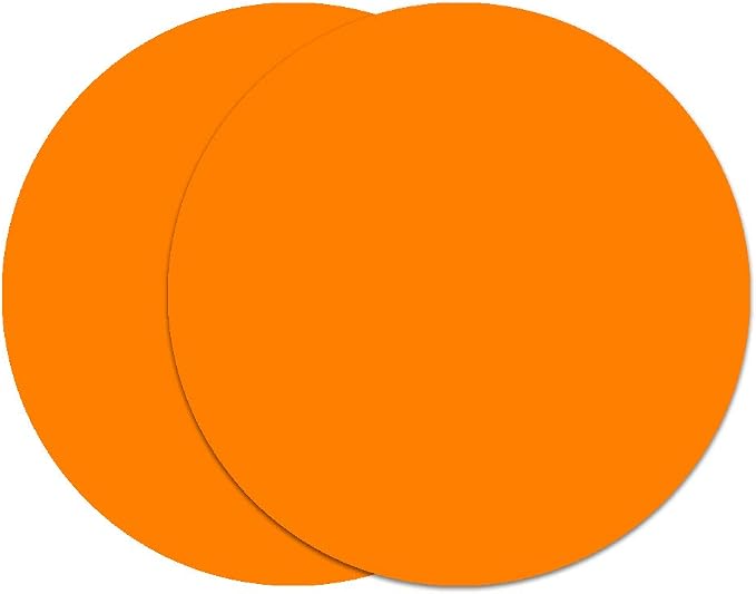 Multi-Purpose Silicone Original Microwave Mat | BPA Free, Food Grade Safe, Heat Resistant to 475°F, Dishwasher Safe - Splatter Guard, Hot Pad, Pot Holder, Minimize Mess,12 Inch (Orange)