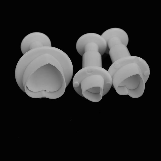 33 Pcs Fondant Cake Cookie Plunger Cutter Sugarcraft Plunger Mold | Flower Leaf Butterfly Heart Shape Decorating Mold DIY Tools