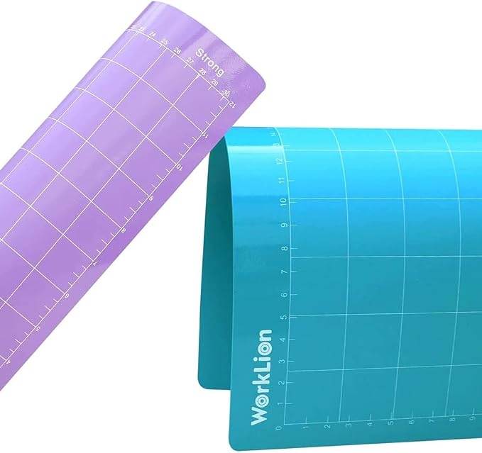 Cutting Mat 12x12 Compatible with Maker/Maker 3/Maker 4/Air 2/Explore 3/4, Variety Sticky（Standard,Light,Strong) Vinyl Mat(3Pack) Accessories