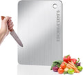 Titanium Cutting Board for Kitchen, Metal Non Stick Chopping Board | Upgrade Double Sided Food-Grade Titanium Board for Meat Cheese Vegetable 9.5*6 Inch