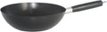IMUSA 9.5 Inch Carbon Steel Nonstick Wok with Cool-touch Handle, Black | Cool-Touch Handle, Ideal for Stir Fry, Great for Everyday Meals