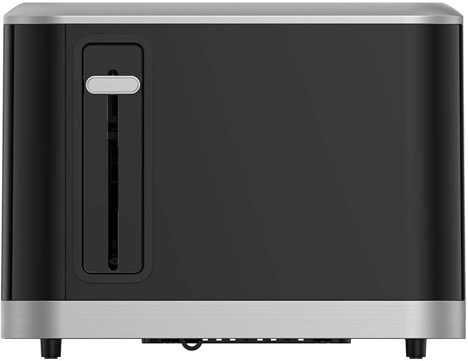 MAGNAVOX HOME, 2 Slice Smart Toaster, Touchscreen, Wide Slot for Bread, English Muffins, Croissants, and Bagels, 5 Adjustable Toast Settings, Cancel and Defrost, 6 Bread Types & Shade Settings