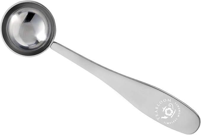 Teabloom Perfect Measure Loose Leaf Tea Spoon - Premium Quality Stainless Steel Tea Scoop – Tea Connoisseur's Choice