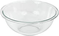 Pyrex 325 (2.5Qt) Glass Mixing Bowl - Made in USA | Tempered Glass | Thick Glass Walls | Wide Rim | Nesting Design | Mixing Bowl | Refrigerator & Freezer Safe | Dishwasher Safe
