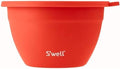 S'well Stainless Steel Salad Bowl Kit 64oz, Radiant Coral, Comes with 2oz Mini Canister and Removable Tray for Organization, Leakproof, Easy to Clean, Dishwasher Safe