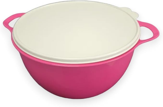 Tupperware Thatsa Mega Bowl Mixing Bowl 42 Cups 10L Hot Pink