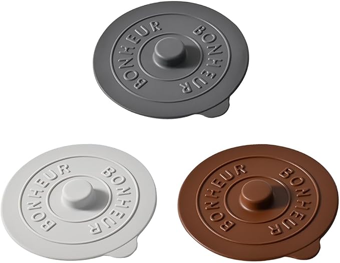 Silicone Cup Covers (Set of 3),Multicolored Silicone Lids | Mug Covers for Mugs, Cups, Tea Pots,Cup Lids for Coffee & Tea