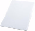 Winco CBWT-1218 Cutting Board, 12 by 18 by 1/2-Inch, White | Dishwasher safe, Stain resistant, Minimizes dulling, Great for Charcuterie, Cheese, Appetizers and Buffet Displays