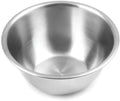 Fox Run Brands 1/2-Quart Stainless Steel Mixing Bowl, Silver | Perfect For Dips, Sauces, Eggs & Dressings | Stable Flat Base | Durable & Dishwasher Safe Stainless Steel Bowl | Mix & Serve