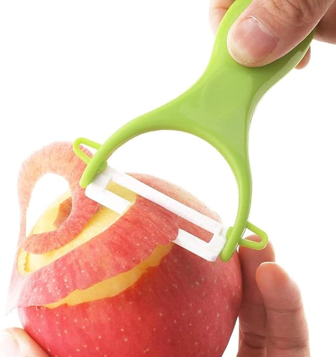 COLIBROX Peelers Grate and Julienne - Fruit and Vegetable Peeler Set Quickly Peels Apple, Potato, Corn, Ginger, Citrus, Avocado, Mango and More