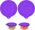 SOPHICO 2 Cup Silicone Lids Replacement for Pyrex & Anchor Hocking 7200-PC | Food Grade Silicone, Leakproof、Airtight Lids, Dishwasher Microwave Safe