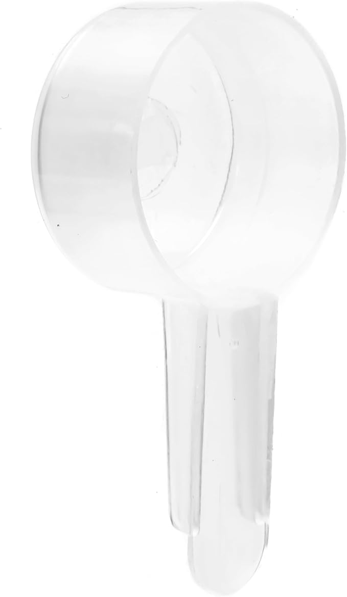 50 Pack Tablespoon Measuring Spoons, 1 Tbsp (15 mL) Plastic Coffee Scoops | Clear short-handle 1 tbsp scoops for coffee, loose tea, protein powder, spices, baking ingredients, and powdered supplements.