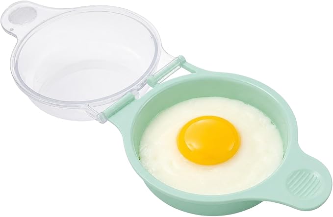 Microwave Egg Cooker for Sandwiches & Omelets – BPA-Free Microwave Egg Poacher, Fried Egg Maker, Omelet Maker, & Scrambled Egg Cooker – Cooks 2-3 eggs in less then 2 minutes Breakfast Maker by Dependable Industries Inc. Essentials