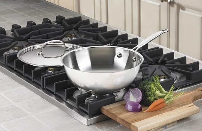 Cuisinart 735-24 Chef's Classic Stainless 3-Quart Chef's Pan with Cover