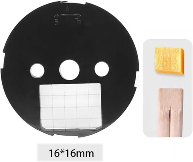 Replacement Blades & Discs for 4-in-1 K8600/K8600B Electric Vegetable Slicer (16mm Dicing Disc)