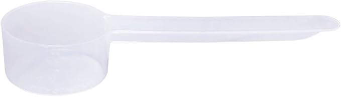 Plastic Measuring Scoop, (14.8 cc | 1 Tablespoon | 1/2 oz. | 14.8 mL) Long Handle Spoons for Powders, Granules, Coffee, Pet Food, Baking Supplies, Protein and Other Dry Goods, BPA Free (Set of 100)