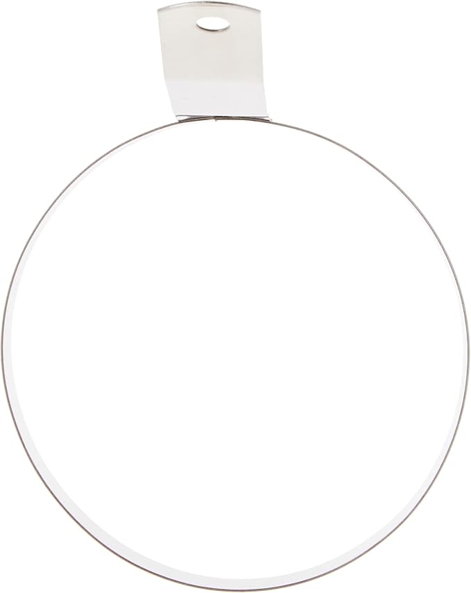 Winco 5" Round Stainless Steel Egg Ring | Restaurant service