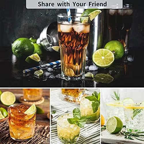 Tvmania Ice Cube Trays Set of 2, 15-Cube Silicone Molds with Removable Lids | Stackable, easy release, BPA-free, reusable, for freezer and whiskey