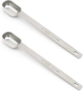 2PCS 3/4TSP(3.75ML) Measuring Spoon, Stainless Steel Long Handle Teaspoons | High Precision, Food-Grade Stainless Steel, ‌Rust-Free, Dishwasher-Safe, Easy-Read Markings, Multi-Purpose, Sturdy & Durable