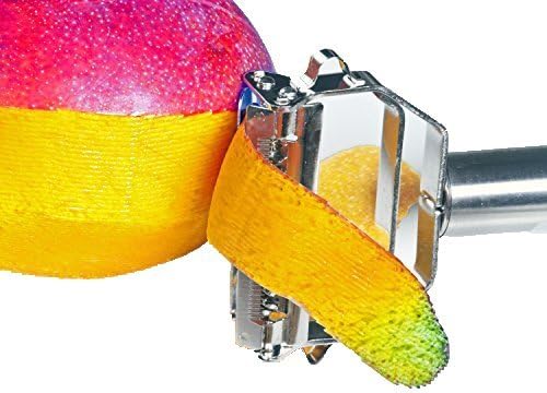 Julienne Vegetable Peeler, Cutter and Slicer is Perfect for Making Potato, Carrot, Zucchini or Butternut Squash Noodles. Amazing Peeler Includes a Free Cleaning Brush and has a Dual Blade Feature. Enhance Your Kitchen Experience Now!