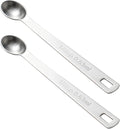 2PCS 1/6tsp(0.83ml) Mini Measuring Spoon, Small Teaspoon for Tiny Amounts | High Precision, Food-Grade, ‌Rust-Free, Dishwasher-Safe, Easy-Read Markings, Multi-Purpose, Sturdy & Durable
