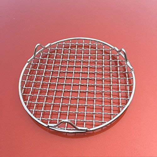Canning Racks for Pot Dia 12" Carbon Baking Net Grill Pan Grate Multi-Purpose Cross Wire Rack Round Steaming Cooling Stainless Steel (305mm/12)