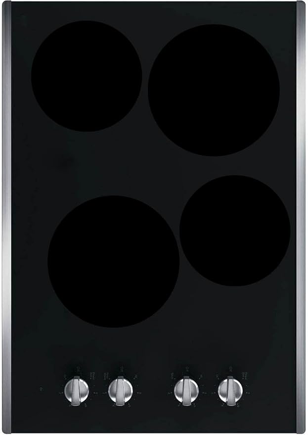 Kerixi Electric Stove Burner Covers Range Top For Expanding Counter Space Stovetop Decor (Black)