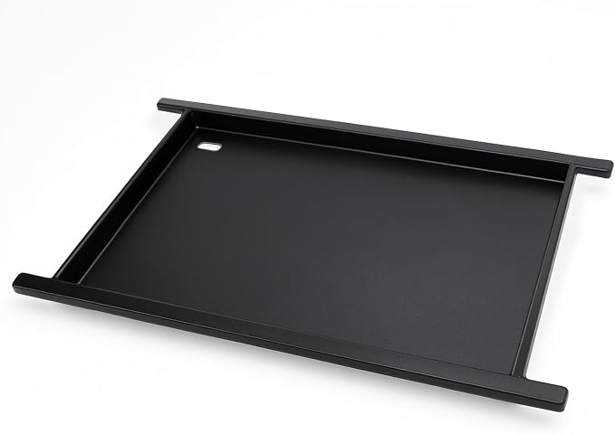 Utheer Full Griddle Plate for Ninja FlexFlame PG300, Nano Ceramic Nonstick | Full-size griddle insert with grease drain design, provides flat top cooking for BBQ, breakfast and camping meals
