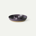 Mora Ceramic Chips and Dip Serving Tray: Large Divided Party Bowl Set for Chips & Salsa, Veggies & Dip, Fruit, Snacks, Entertaining, Hosting, etc. Minimalist Design for the Modern Hostess - Nebula