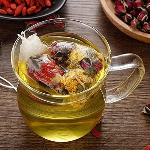 400pcs Disposable Tea Bags for Loose Leaf Tea, Tea Filter Bags with Drawstring, Corn Fiber Empty Tea Bags for Loose Leaf Tea