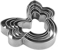 MrCookie Girl Mouse Cookie Cutters Set,5pc Thickened Stainless Steel.