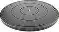 16Inch Lazy Susan Turntable - Heavy Duty Rotating Swivel Steel Ball Bearings - Flat Base Stand for TV/Computer/Monitor/Arts/Crafts/Bonsai/Christmas Tree/Cabinet Organizer(Plastic&Black)