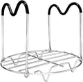 Trivet with Silicone Handles for Instant Pot 6 Qt 8 Qt, Alamic Instant Pot Trivet with Heat Resistant Silicone Handles, Steamer Rack Trivet for Electric Pressure Cookers 6 Qt 8 Qt