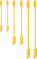 Silicone Spatula Set 6Pcs, Mini Jar Scraper for Makeup & Food | Mini spatulas reach every last drop in jars and bottles, reducing waste for food, cosmetics and personal care products.