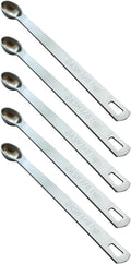5PCS 1/8tsp(0.625ml) Mini Measuring Spoon, Small Teaspoon for Tiny Amounts | High Precision, Food-Grade, ‌Rust-Free, Dishwasher-Safe, Easy-Read Markings, Multi-Purpose, Sturdy & Durable