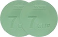 Yodecy Silicone Bowl Lids fit Pyrex Glass Bowls 7402-PC 7 Cup, fit Anchor Hocking Glass Bowls 7402-PC 7 Cup,Replacement Lids(2 Pack Pastel Green)