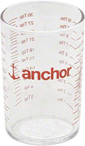 Anchor Hocking Graduated Measuring Glass, Set of 2, Clear