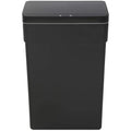 BestOffice 13 Gallon Trash Can Automatic Kitchen Trash Can Touch Free High-Capacity Garbage Can with Lid for Bedroom Bathroom Home Office 50 Liter (Black, 1) (1, Black)