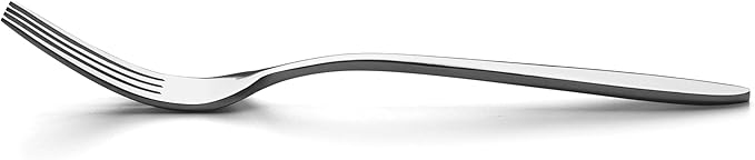 Oneida Mooncrest 45-Piece 18/0 Silverware Set for 8, Flatware | mirror finish, dishwasher safe | includes serving spoons and utensil set | cutlery set, wedding silverware