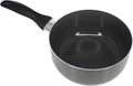 IMUSA 2 Qt Chef Cera Aluminum Ceramic Saucepan for Sauces, Gray | Small Pot for Soups,, Versatile for Sauces and Stews