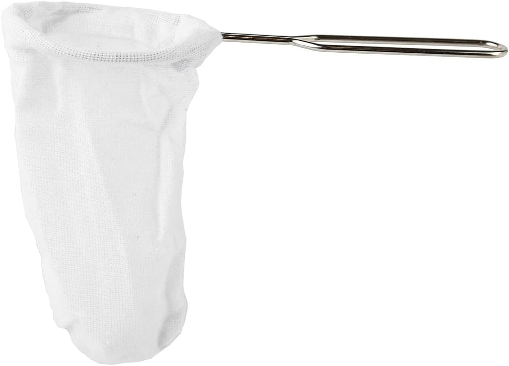 Thai Tea Filter (3 Inches) Reusable Traditional Thai style/Coffee/Tea Strainer/Cloth Tea Filter/Muslin Cloth Strainer Made in Thailand