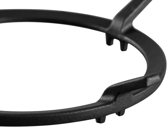 Wok Ring, 6.22 Inch Cast Iron Wok Support Ring Replacement Parts for Gas Stove GE, Samsung, Kitchenaid, Kenmore, Jenn-Air, Bosch, Fulgor Milano, Zline Round Stove Top Pan Support Rack Gas Range Parts