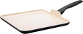 GreenPan Rio 11" Square Griddle Pan, Ceramic Nonstick Cookware, PFOA and PFAS-Free, Stay-Cool Bakelite Handle, Black