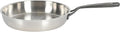 Babish 10-Inch Tri-Ply Stainless Steel Frying Pan With Black Handle – Professional Grade Skillet for Searing, Sautéing & Everyday Cooking