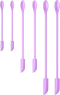 Silicone Spatula Set 6Pcs, Mini Jar Scraper for Makeup & Food | Mini spatulas reach every last drop in jars and bottles, reducing waste for food, cosmetics and personal care products.
